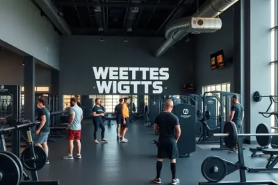 Weights And Plates Gym